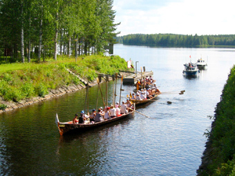 Lastukosken kanava ja Wuotj�rve�
